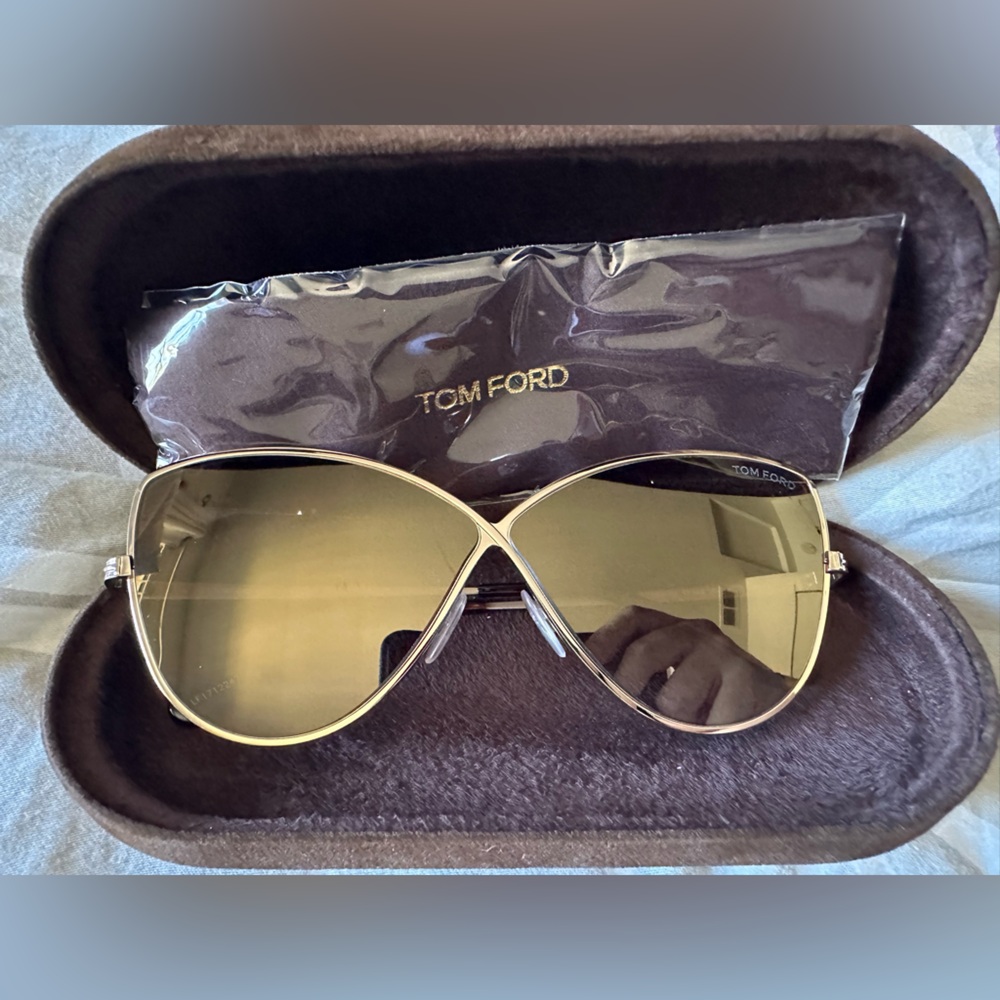 New Tom Ford FT0569 Elise 28G Sunglasses